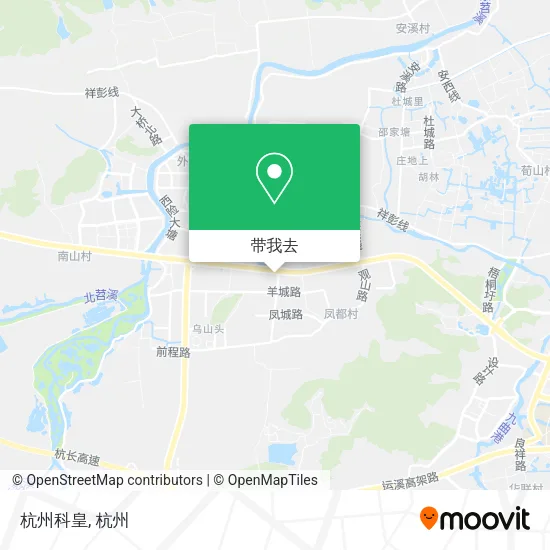 杭州科皇地图