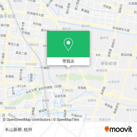 长山新桥地图