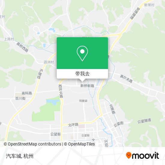 汽车城地图