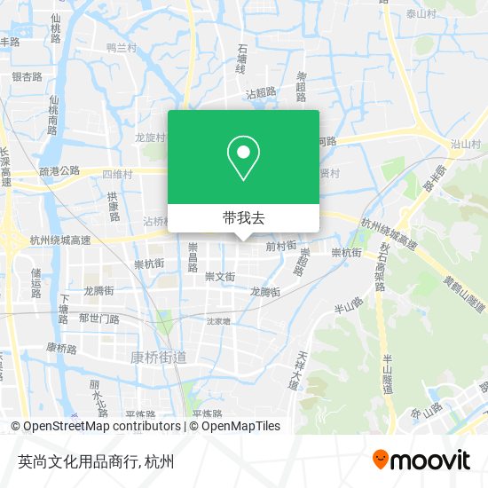 英尚文化用品商行地图
