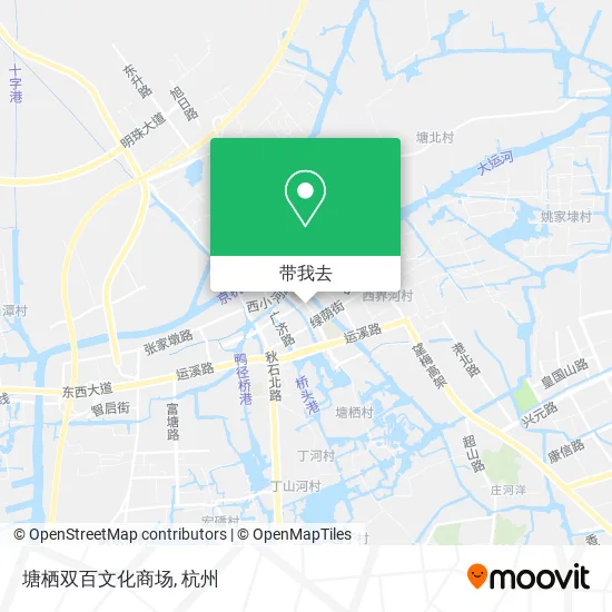 塘栖双百文化商场地图