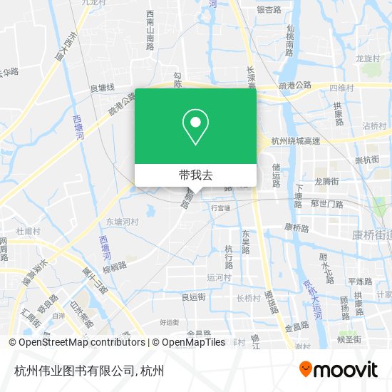 杭州伟业图书有限公司地图