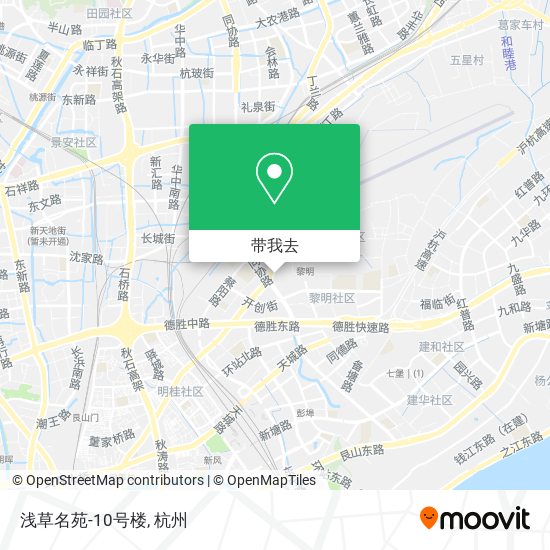 浅草名苑-10号楼地图