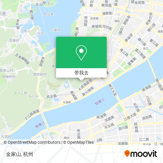 金家山地图