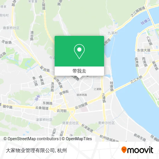 大家物业管理有限公司地图