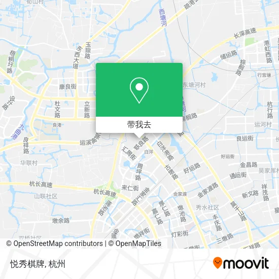 悦秀棋牌地图