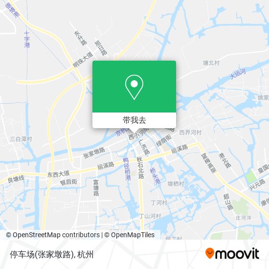 停车场(张家墩路)地图