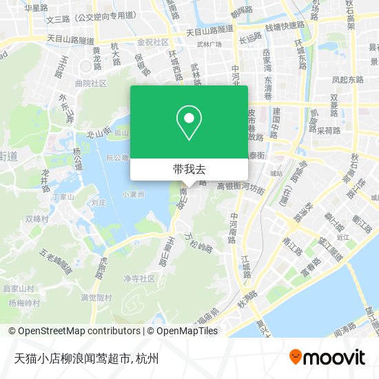 天猫小店柳浪闻莺超市地图