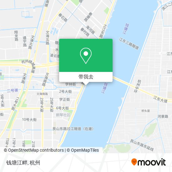 钱塘江畔地图