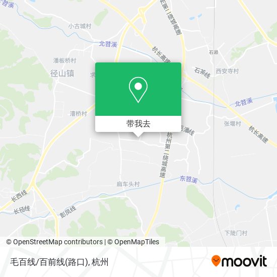 毛百线/百前线(路口)地图
