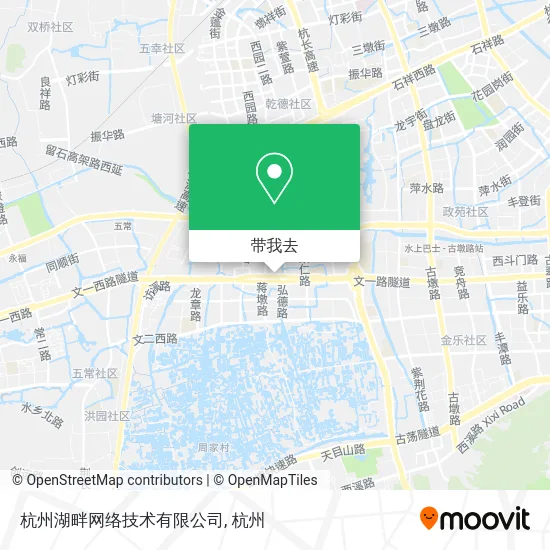 杭州湖畔网络技术有限公司地图