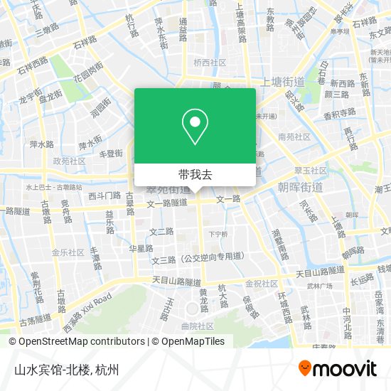 山水宾馆-北楼地图