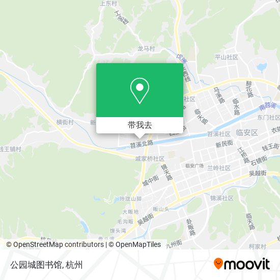 公园城图书馆地图