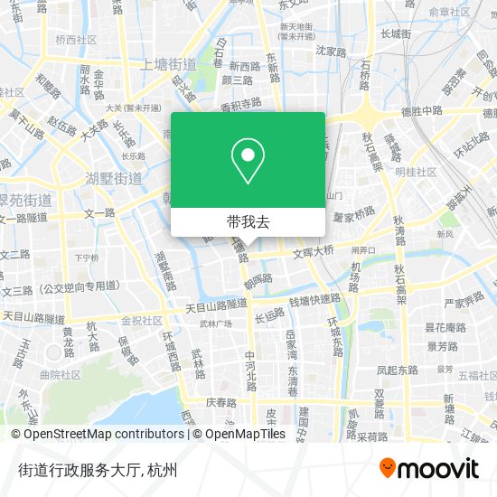 街道行政服务大厅地图