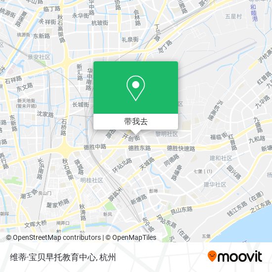 维蒂·宝贝早托教育中心地图