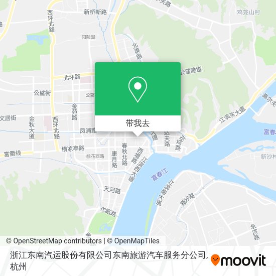 浙江东南汽运股份有限公司东南旅游汽车服务分公司地图