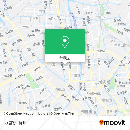 水宫桥地图