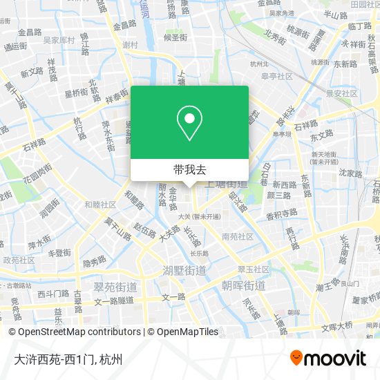 大浒西苑-西1门地图