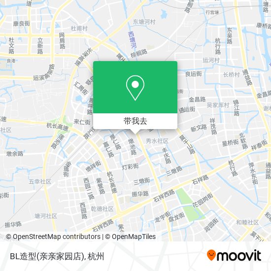 BL造型(亲亲家园店)地图