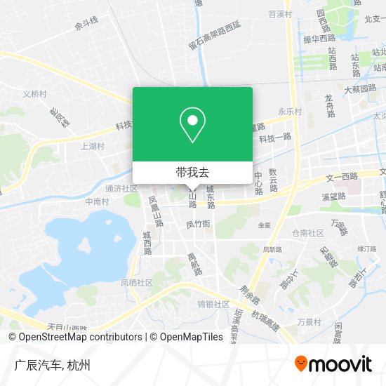 广辰汽车地图