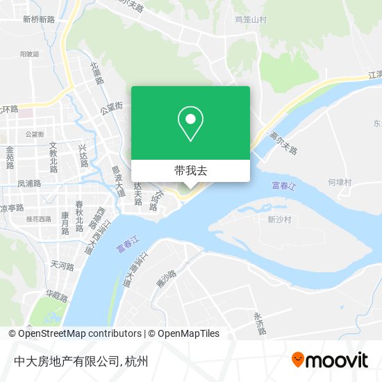 中大房地产有限公司地图