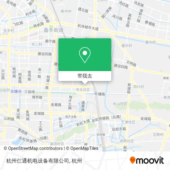 杭州仨通机电设备有限公司地图