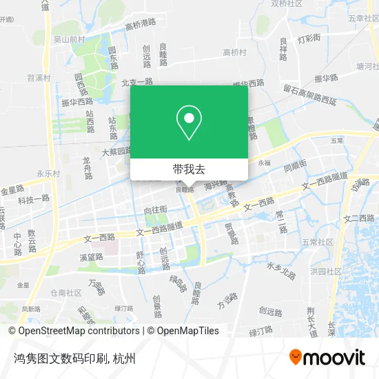 鸿隽图文数码印刷地图