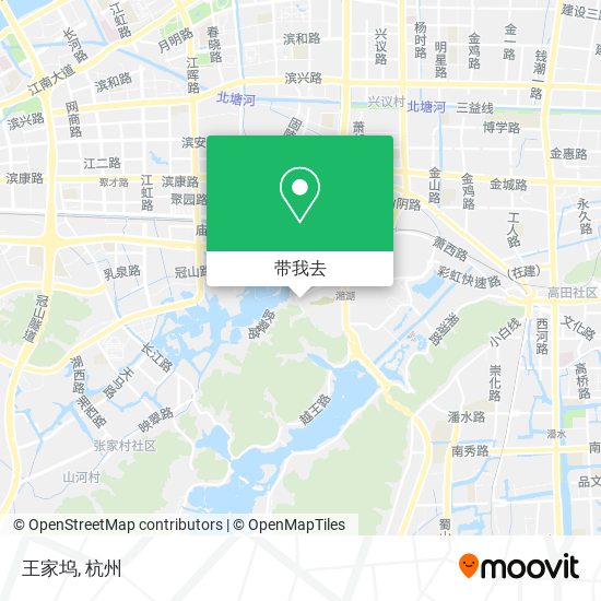 王家坞地图