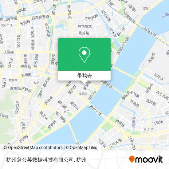 杭州蒲公英数据科技有限公司地图