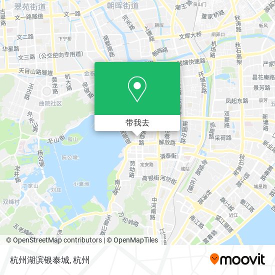 杭州湖滨银泰城地图