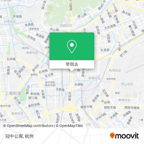 冠中公寓地图