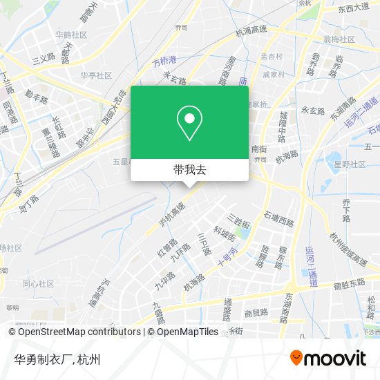 华勇制衣厂地图