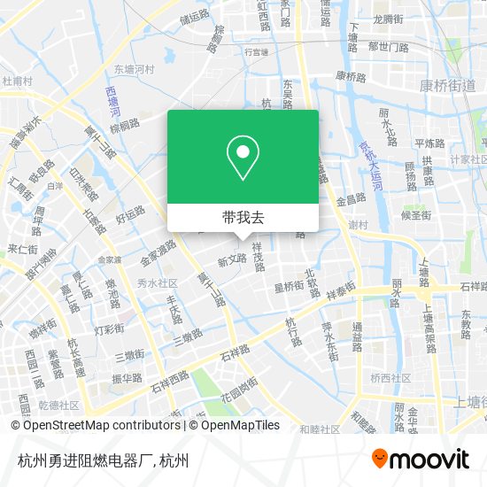 杭州勇进阻燃电器厂地图