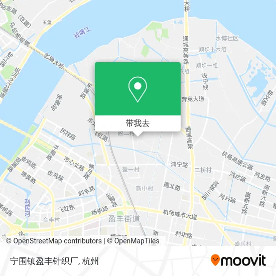 宁围镇盈丰针织厂地图