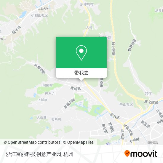 浙江富丽科技创意产业园地图
