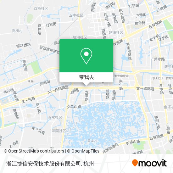 浙江捷信安保技术股份有限公司地图