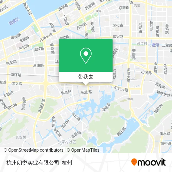 杭州朗悦实业有限公司地图
