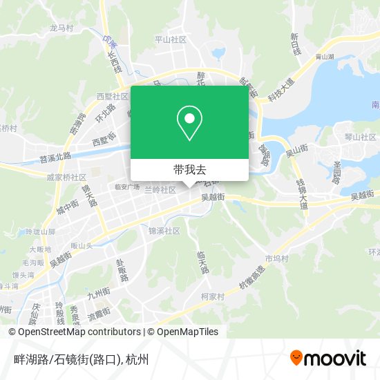 畔湖路/石镜街(路口)地图