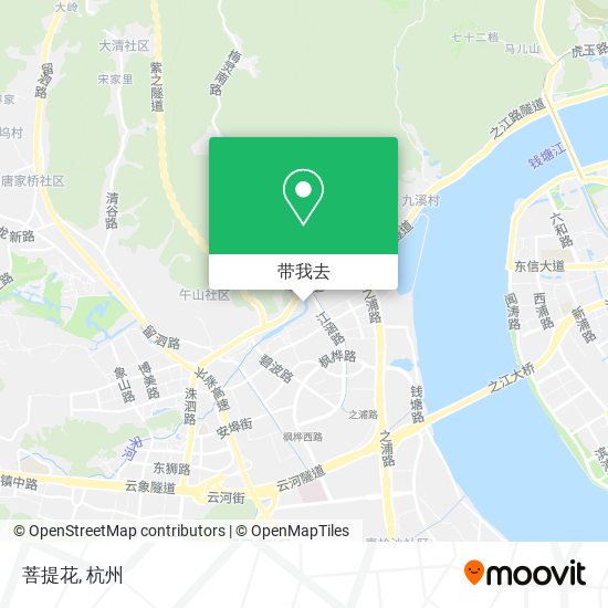 菩提花地图