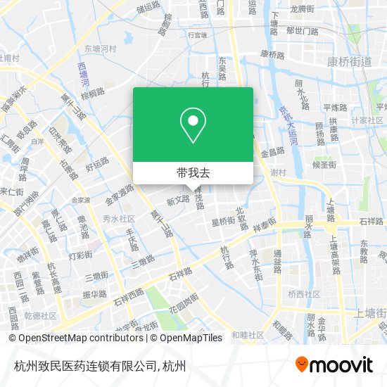 杭州致民医药连锁有限公司地图