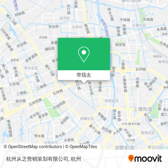 杭州从之营销策划有限公司地图