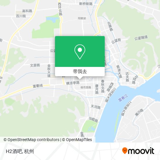 H2酒吧地图