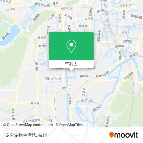 宠它宠物生活馆地图