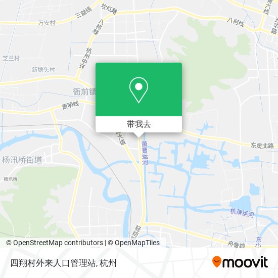 四翔村外来人口管理站地图