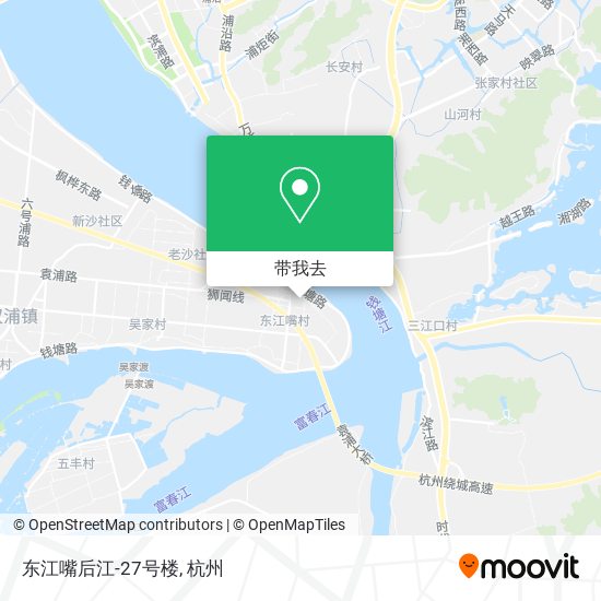 东江嘴后江-27号楼地图
