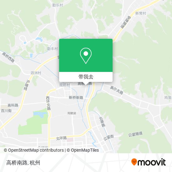 高桥南路地图