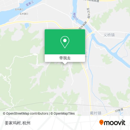 姜家坞村地图