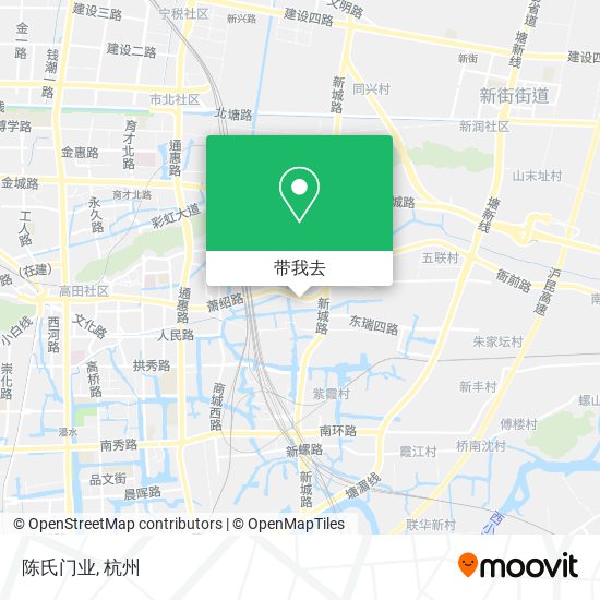 陈氏门业地图