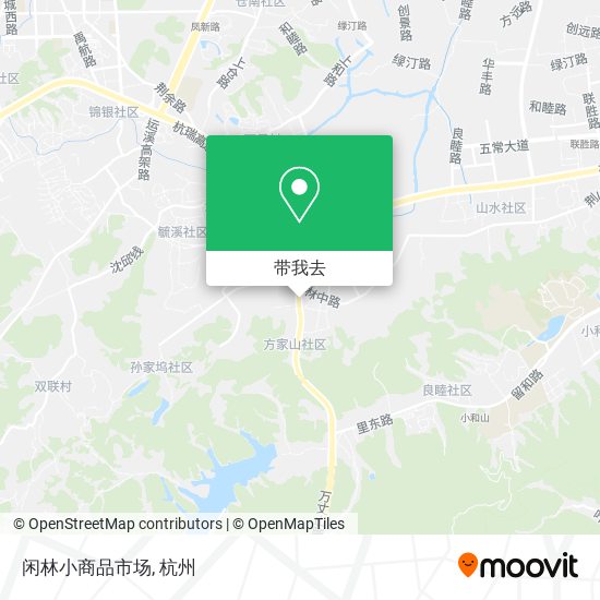 闲林小商品市场地图