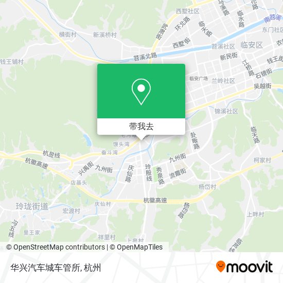 华兴汽车城车管所地图